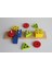Geometrik Şekilli 4'lü Geçmeli Oyuncak Puzzle Eğitici Oyuncak Çoçuk Gelişimi 1