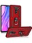 Xiaomi Redmi 9 Kılıf Tank Zırh Yüzüklü Mıknatıslı Standlı Kapak (Vega) 3