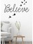 Believe Figürlü Dekoratif Ahşap Tablo 1