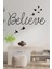 Believe Figürlü Dekoratif Ahşap Tablo 2