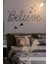 Believe Figürlü Dekoratif Ahşap Tablo 4
