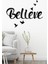 Believe Figürlü Dekoratif Ahşap Tablo 2