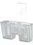 Teknotel Easyfıx Yapıskanlı Plastik Banyo Fırçalık Rafı Beyaz EF058 1