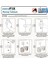 Teknotel Easyfıx Yapıskanlı Plastik Banyo Fırçalık Rafı Beyaz EF058 4