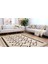Ute 5002 Black Kilim Siyah Nakışlı Jüt Natural 2