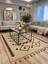 Ute 5002 Black Kilim Siyah Nakışlı Jüt Natural 4