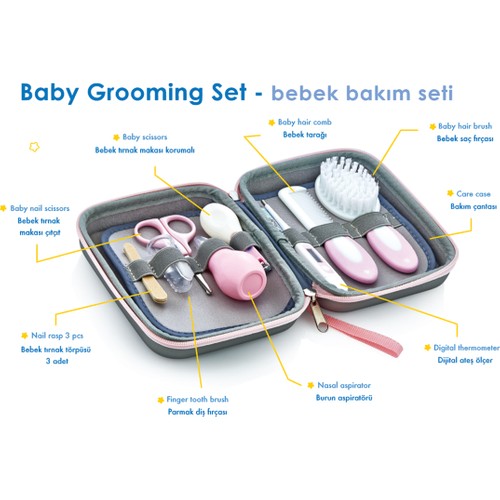 Babyjem Bebek Bakım Seti Pembe 9 Parça Fiyatı Taksit Babyjem Bebek Bakım Seti Pembe 9 Parça Fiyatı Taksit