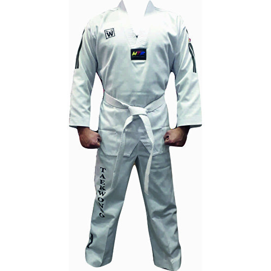 WhiteFace Taekwondo Elbisesi Beyaz Yaka Çocuk ve Yetişkin