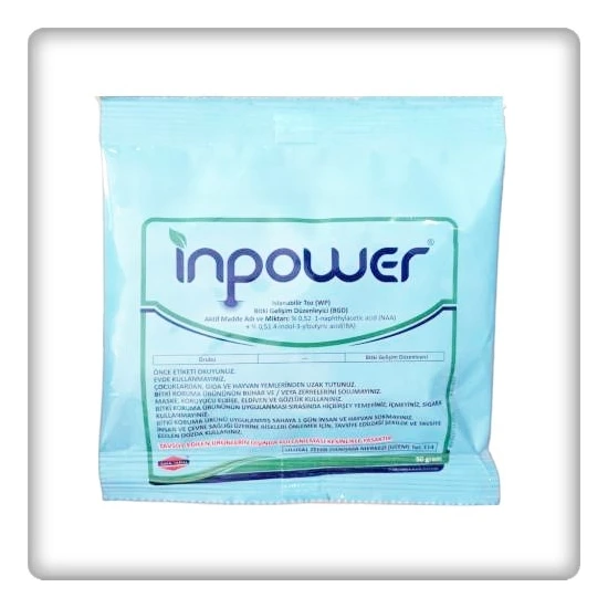 Safa Tarım Çelik Köklendirme Hormonu Inpower (Naa+Iba Hormonları)