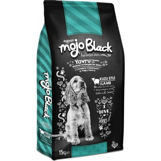 My Dog Mydog Mojo Black Kuzu Etli Yavru Köpek Maması 15KG Fiyatı