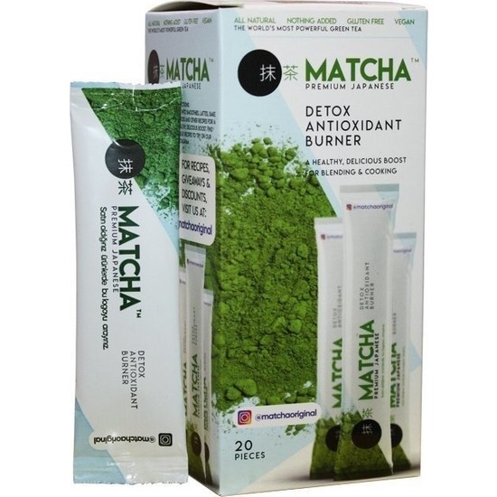 Matcha Detox Antioxidant Burner 10 gr x 20'li Fiyatı