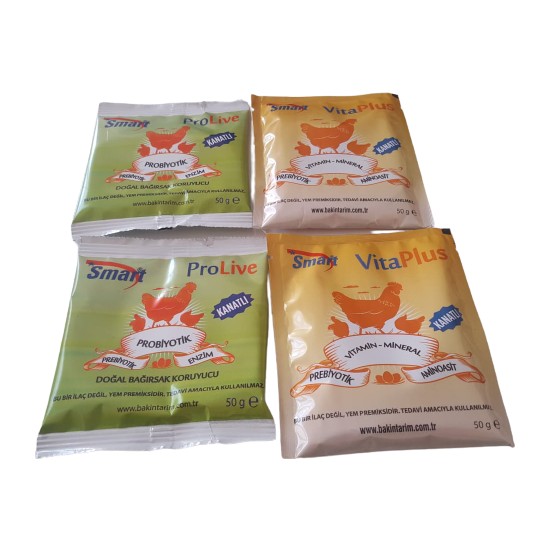 Smart Tarım Smart Prolive 50 Gr X 2 & Smart Vita Plus 50 Gr X 2