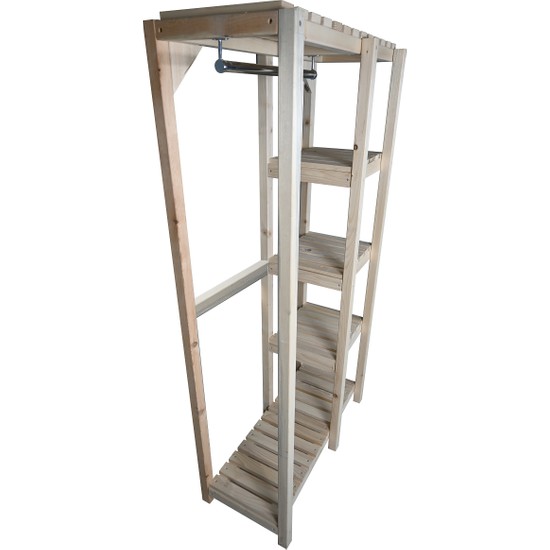 Brady Mobilya Algedi 170X100X35 Masif Doğal Ahşap Açık Fiyatı