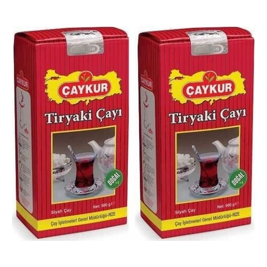 Çaykur Tiryaki Çayı 500 gr (2'li)