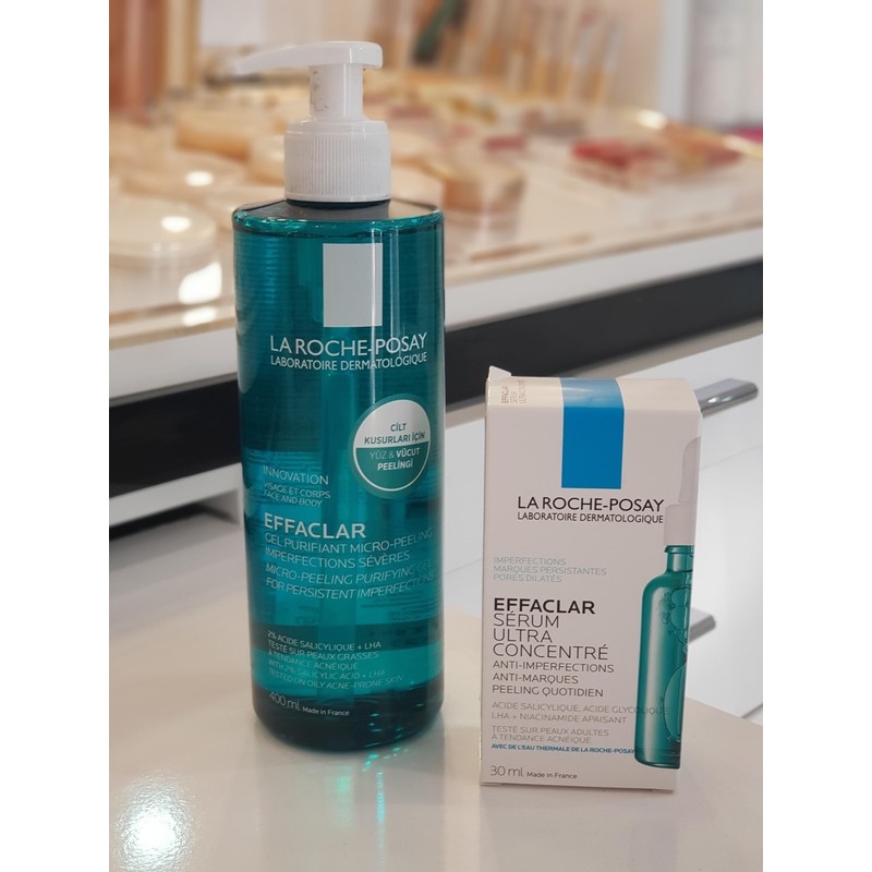 La Roche-Posay Effaclar Pleeng 400 ml + Effaclar Ultra Serum