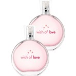 Avon Wish Of Love Kadın EDT 50 ml Meyvemsi Çiçeksi Koku 2'li Parfüm Seti
