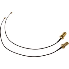 Gorgeous 2x Wlan Antenleri Pigtail Hırose Sma Kutusu Adaptör Kablosu Ipex Rsma (Yurt Dışından)