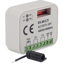 Gorgeous Garaj Kapısı Için Uzaktan Kumanda Anahtarı Alıcısı 300-868MHZ Ac/dc 9-30V (Yurt Dışından)