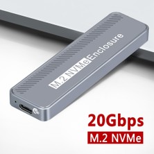 Gorgeous M.2 Nvme SSD Muhafazası Usb3.2 20 Gbps Type-C SSD Muhafazası (Yurt Dışından)