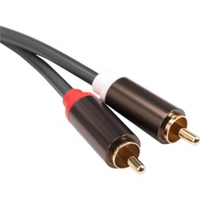 Gorgeous 3x 1.5m Çift Rca Erkek - Xlr Erkek Kablo 2 Xlr - 2 Rca Fiş Adaptörü (Yurt Dışından)