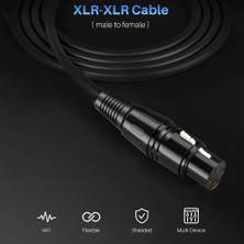 Gorgeous Rca - Xlr Ses Kablosu 3 Pimli Mikrofon Kablosu 2 Metre (Yurt Dışından)