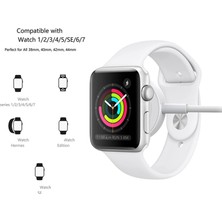 Gorgeous Iwatch Şarj Kablosu Için 2x Apple Watch Serisiyle Hızlı Uyumlu (Yurt Dışından)