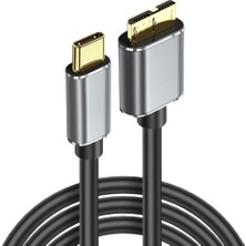 Gorgeous 5 Gbps USB Tip C - Mikro-B 3.0 Kablosu 3A Mikro-B Kablo Kablosu, 0,5m (Yurt Dışından)