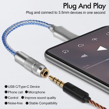 Gorgeous Android WIN10 Için Tip-C'den 3,5 Mm'ye Adaptör CX31993 Çip Dac Kablosu (Yurt Dışından)