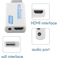 Gorgeous Wii - HDMI WII2HDMI Full Hd Fhd 1080P Dönüştürücü Adaptör (Yurt Dışından)