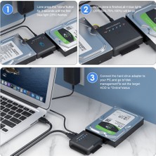 Gorgeous USB 3.0 - Sata Ide Adaptörü, 2,5, 3,5 Inç Sabit Disk Için Uygun, Ab Tak (Yurt Dışından)