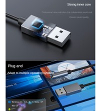 Gorgeous Usb'den 3,5 Mm'ye Jack USB Harici Ses Kartı Adaptörü 3,5 mm Arayüz (Yurt Dışından)