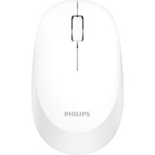 Philips SPK7307WL/00 2,4 Ghz Kablosuz Mouse Beyaz 1.600 Dpı Sensör, Sessiz Tıklama, Sol ve Sağ El Kullanımıt