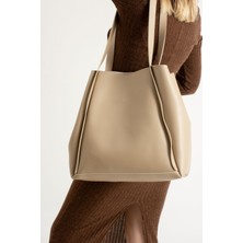 Nbi Bags Siyah Yavrulu Omuz Çantası