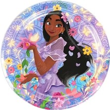 1 Adet Masa Örtüleri Disney Encanto Isabella Doğum Günü Partisi Dekoru Charm Mirabel Balon Peçete Masa Örtüsü Plakalar Bardak Kız Bebek Duş Parti Malzemeleri (Yurt Dışından)