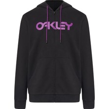 Oakley Teddy Full Zip Hoddie Kadın Siyah Sweatshirt