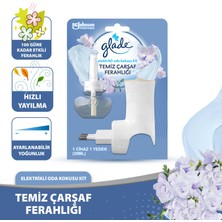 Glade Elektrikli Oda Kokusu Kit Temiz Çarşaf Ferahlığı