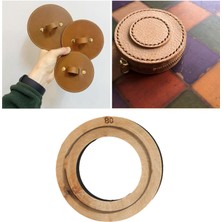 Dogula Yuvarlak Dıy Ölür Çelik Zımba Daireler Çanta 80MM (Yurt Dışından)