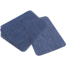 Dogula Jean Patches Dikdörtgen Tonları 6 Mavi (Yurt Dışından)