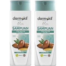 Dermokil Vegan Argan Özlü Bitkisel Şampuan 400 Ml X 2 Adet