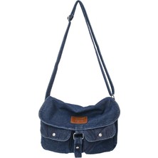 Love Home Ilkbahar Yaz Orijinal Küçük Taze Çapraz Omuz Denim Büyük Kapasiteli Omuz Çantasısı (Yurt Dışından)