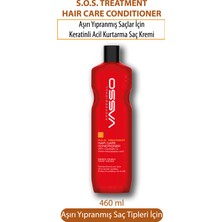 Yıpranmış Saçlar Için Keratinli Acil Kurtarma Saç Kremi Conditioner 460 ml