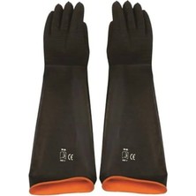 Hegi Iş Eldiveni - Latex Asit Koruyucu Hr 55CM