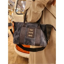 Mercan Store The Tote Bag Peluş Ayarlanabilir Askılı El ve Omuz Çantası