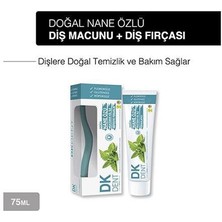 Dk Dent Dkdent Vegan Nane Özlü Florürsüz Diş Macunu 75 Ml Diş Fırçası Li