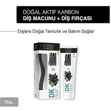 Dk Dent Dkdent Vegan Aktif Karbonlu Florürsüz Diş Macunu 75 Ml Diş Fırçası Li