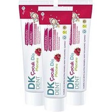 Dk Dent Dermokil Ahududu Aromalı Çocuk Diş Macunu 50 Ml X 3 Adet