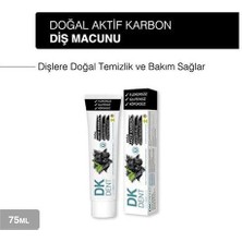 Dk Dent Dkdent Aktif Karbonlu Florürsüz Diş Doğal Macunu 75 Ml X 3 Adet