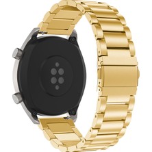 NovStrap Huawei Watch Gt5 46mm Gt5 Pro Gt4 46mm Gt3 46mm Gt3 Pro Gt3 Se Gt2 ile Uyumlu Kordon Çelik Metal 22mm