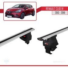 AccessoryPart Renault Clio Iv 2013-2019 Arası ile Uyumlu Ace-4 Ara Atkı Tavan Barı Gri