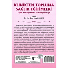 Klinikten Topluma Sağlık Eğitimleri - Songül Çağlar